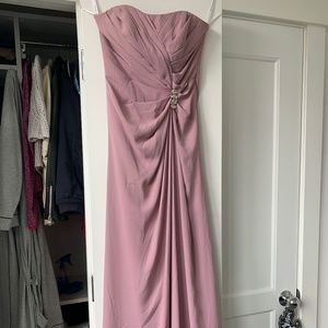 David's Bridal Quartz Dress (Sz 2), Worn Once!